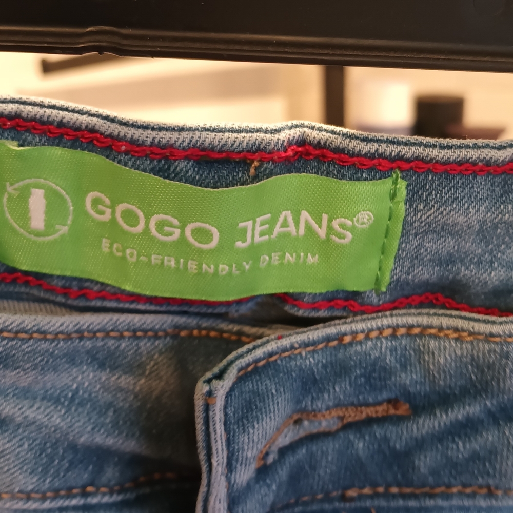 NWT GOGO Eco-Friendly Denim Skinny Jeans - Blue